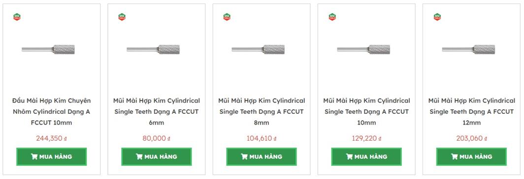 mũi doa carbide FCCUT