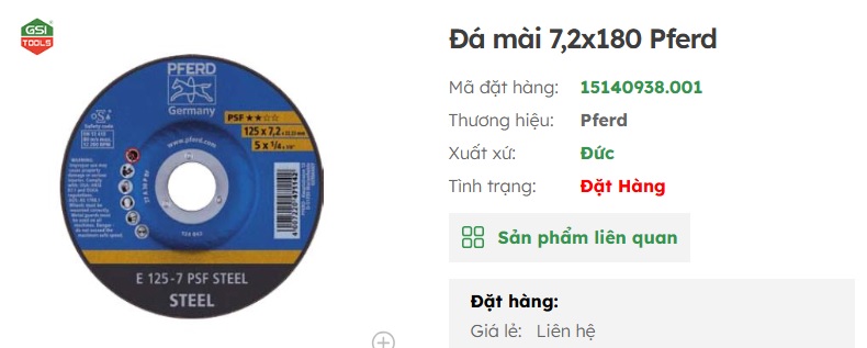 đ&aacute; m&agrave;i c&ocirc;ng nghiệp ch&iacute;nh h&atilde;ng