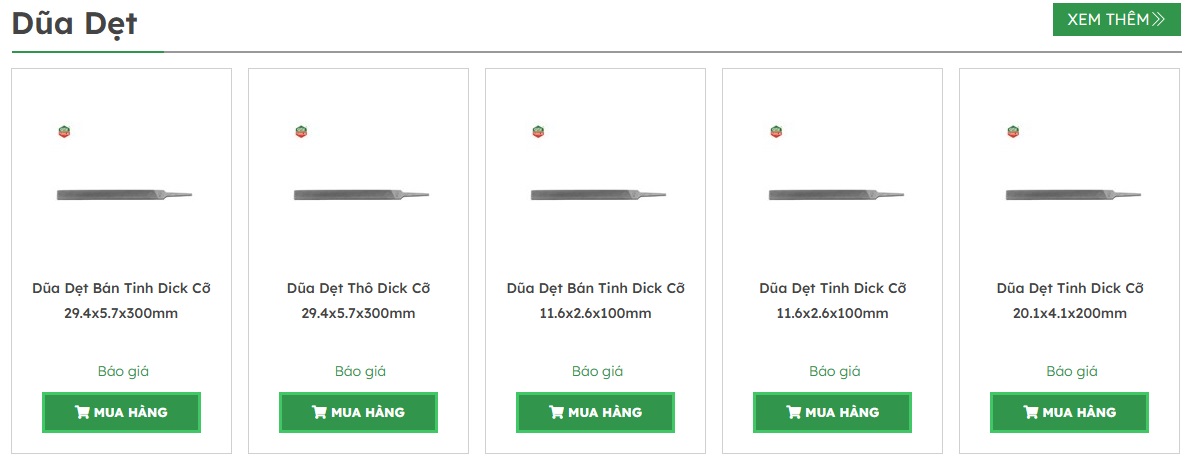 dũa kim loại dẹt