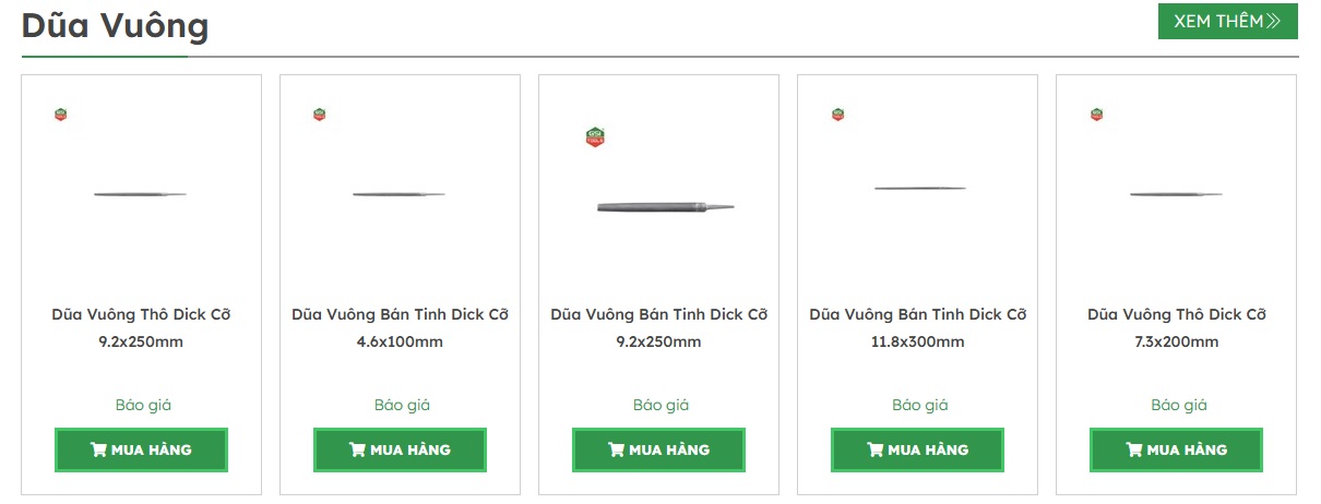 dũa kim loại vu&ocirc;ng