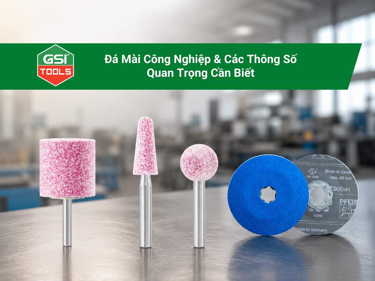Đá mài công nghiệp và các thông số quan trọng cần biết