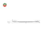 Dũa kim cương VIERKANT, GEBOGEN Dick cỡ 150mm độ mài D126