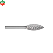 Mũi mài hợp kim Flame Single Teeth dạng H FCCUT 6mm