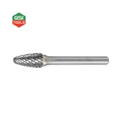 Mũi mài hợp kim ATORN, đường kính 6 mm, kiểu RBF 1225.06, răng cắt 5 TC