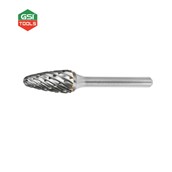 Mũi mài hợp kim ATORN đầu bo tròn RBF 6 × 18 mm, dùng cho thép