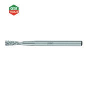 Mũi mài hợp kim cứng hình côn góc có răng cắt PFERD WKNS D 03 × 07 mm, chuôi 3 mm